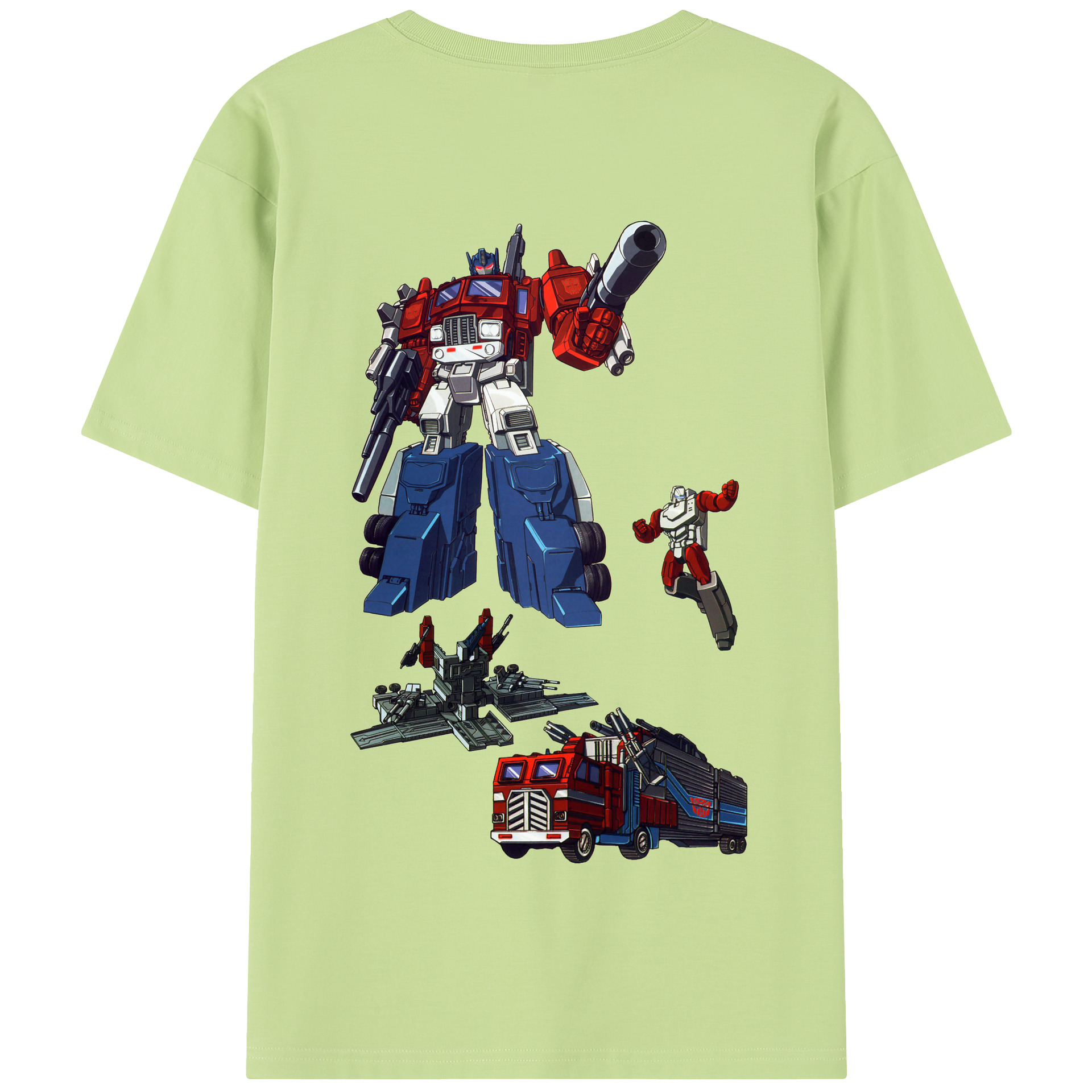 （画像用）  綿100％半袖Tシャツ（背面プリント）